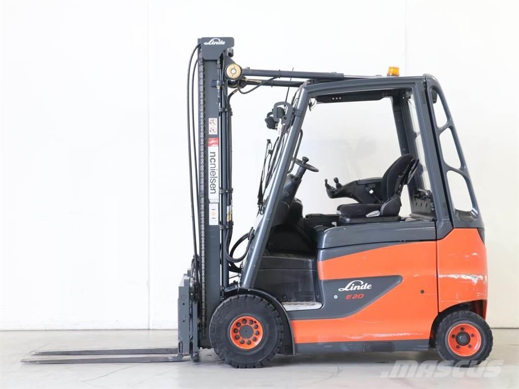 Linde E20/600H/387 Elektriniai šakiniai krautuvai