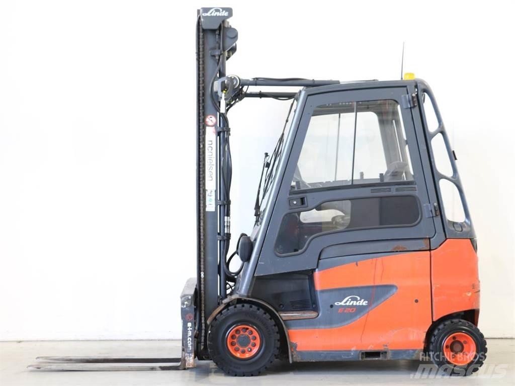 Linde E20/600H/387 Elektriniai šakiniai krautuvai