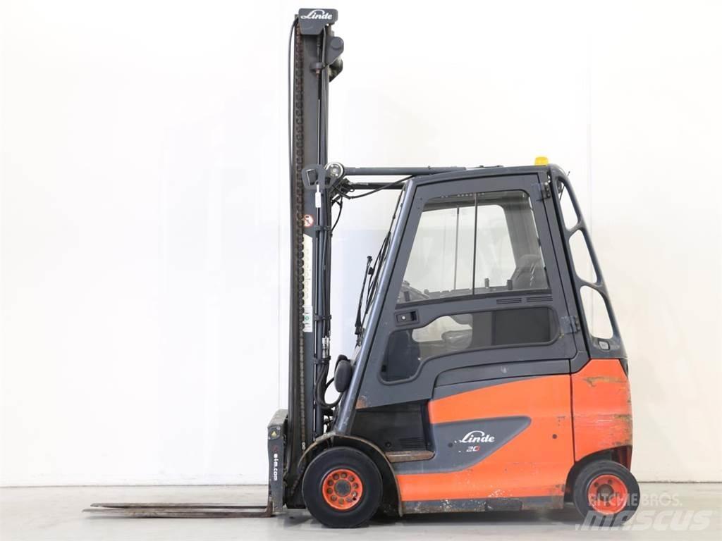 Linde E20/600H/387 Elektriniai šakiniai krautuvai
