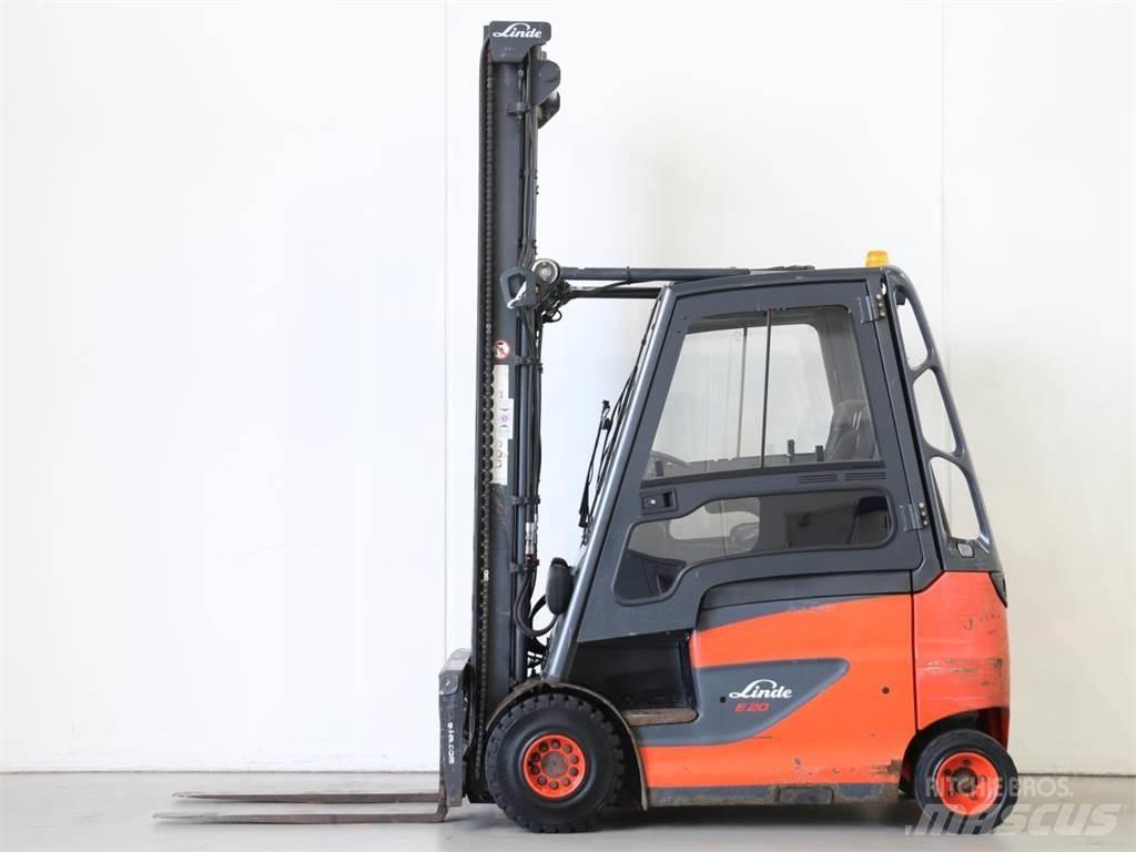 Linde E20/600H/387 Elektriniai šakiniai krautuvai