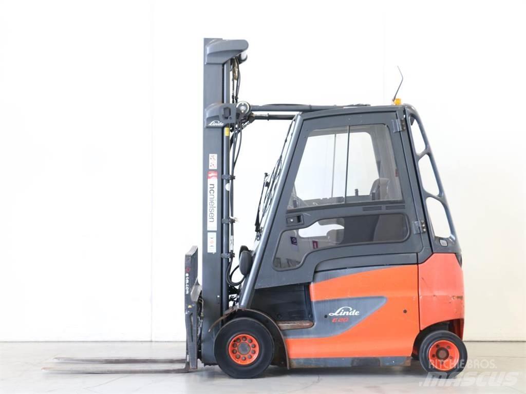 Linde E20/600H/387 Elektriniai šakiniai krautuvai