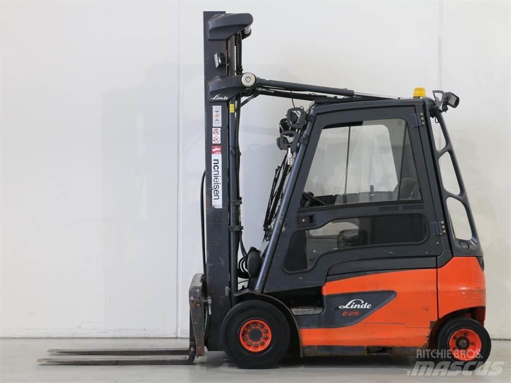 Linde E25/387-01 Elektriniai šakiniai krautuvai