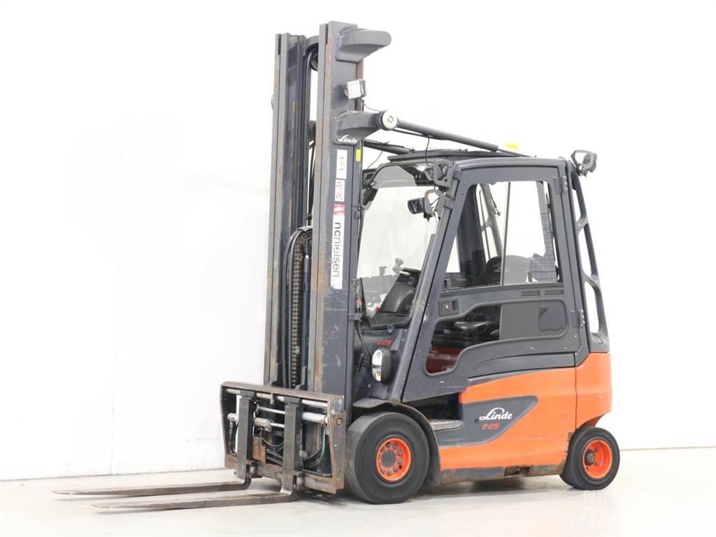 Linde E25/387-01 Elektriniai šakiniai krautuvai