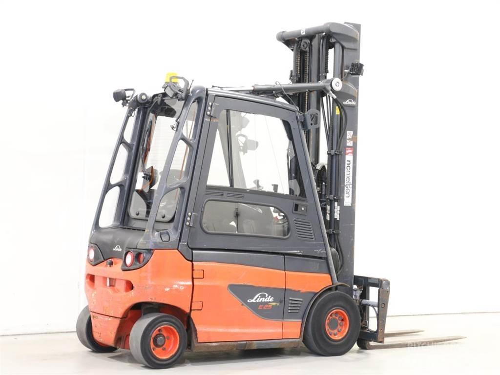 Linde E25/387-01 Elektriniai šakiniai krautuvai