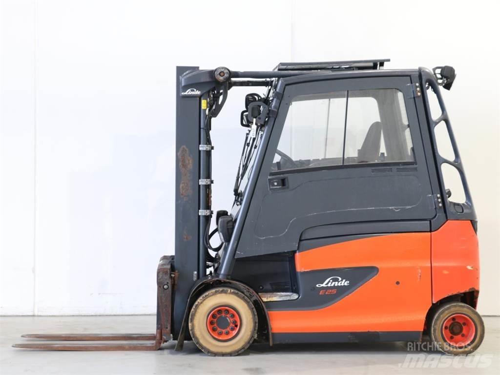 Linde E25/600HL/387 Elektriniai šakiniai krautuvai
