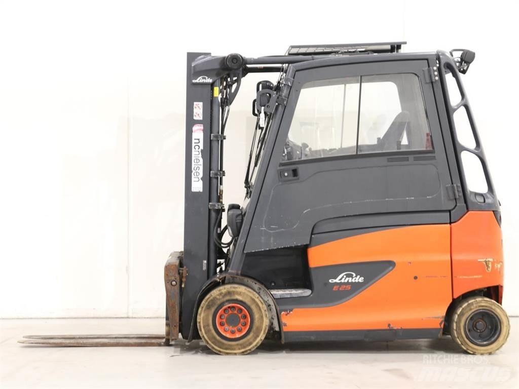 Linde E25/600HL/387 Elektriniai šakiniai krautuvai