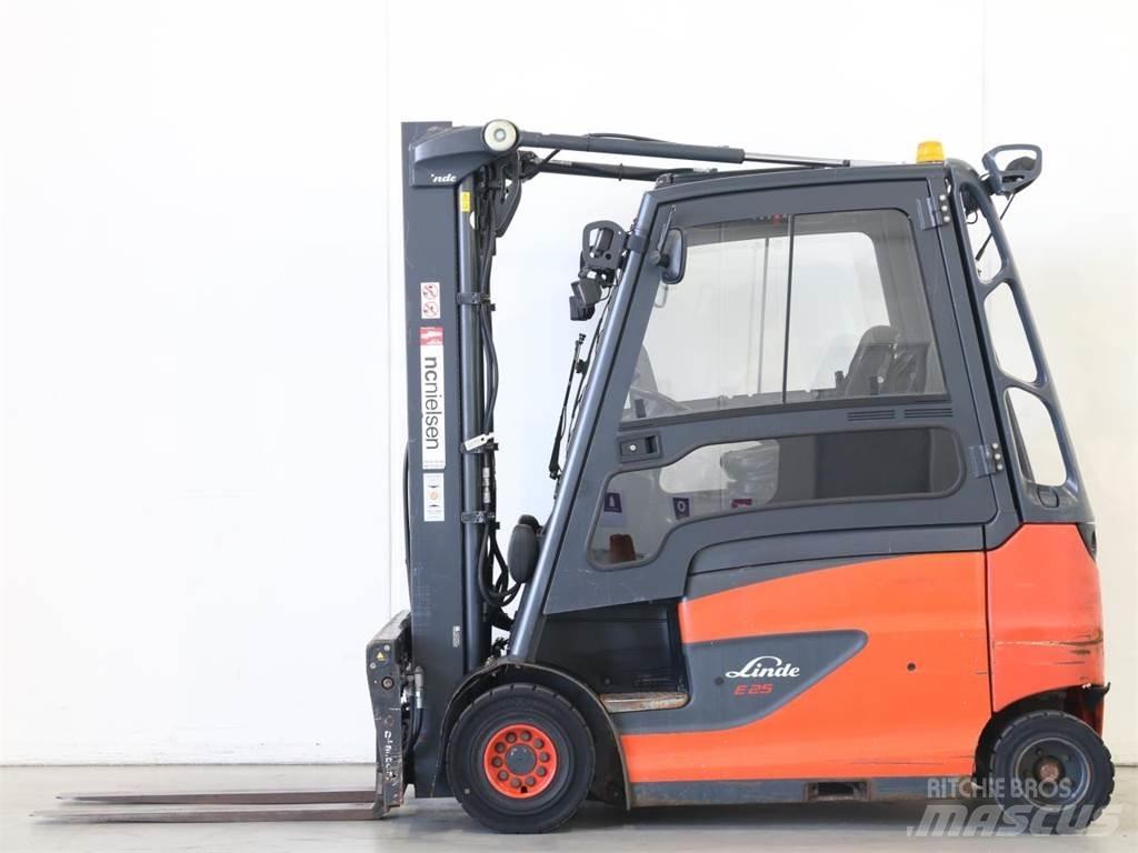 Linde E25/600HL/387 Elektriniai šakiniai krautuvai