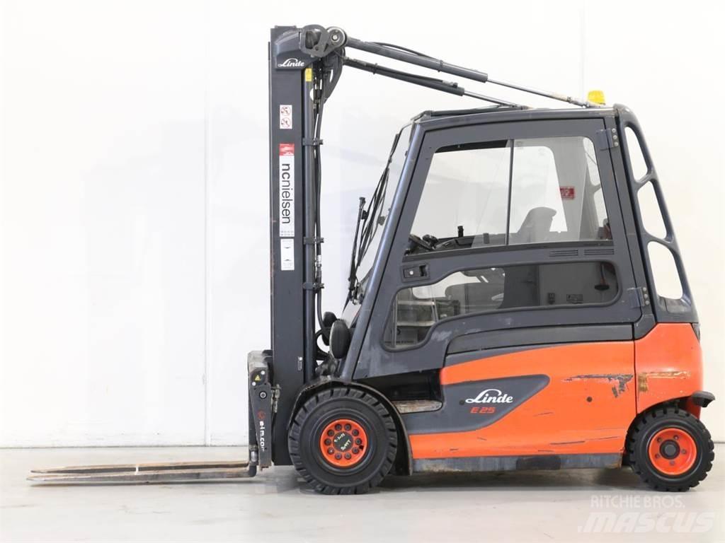 Linde E25L/387 Elektriniai šakiniai krautuvai