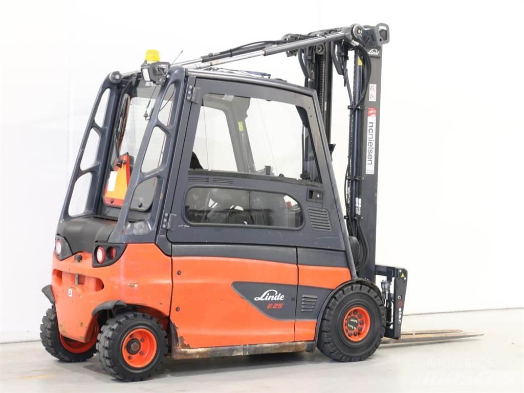 Linde E25L/387 Elektriniai šakiniai krautuvai