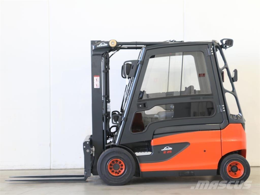 Linde E25L/387 Elektriniai šakiniai krautuvai