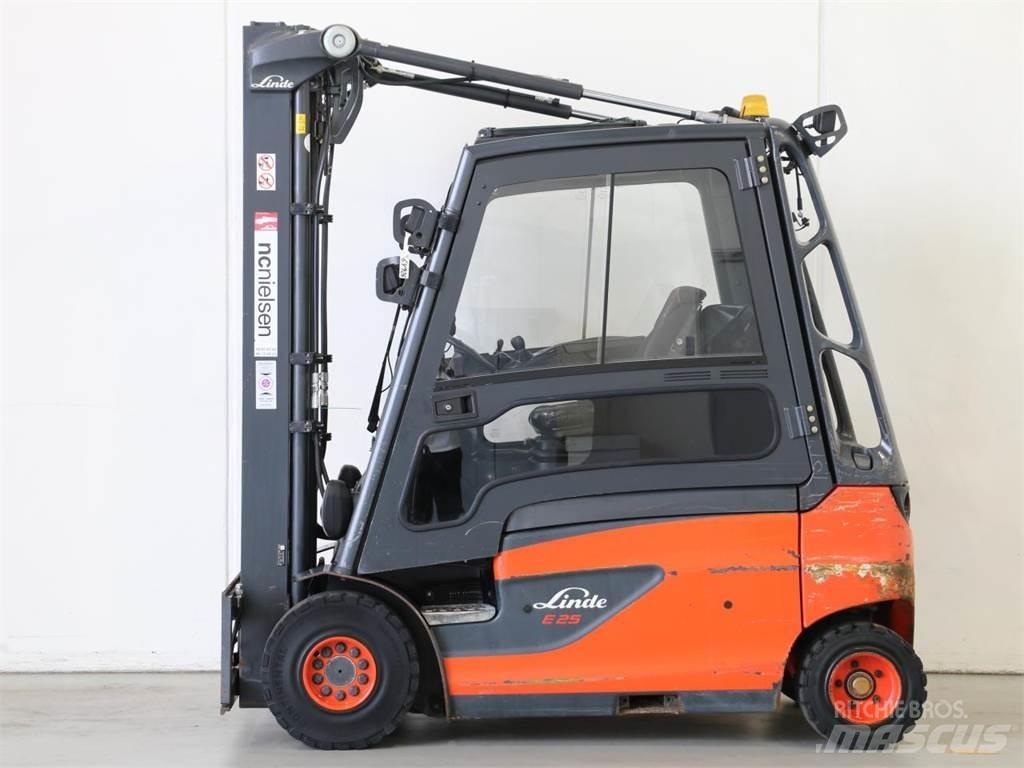 Linde E25L/387 Elektriniai šakiniai krautuvai