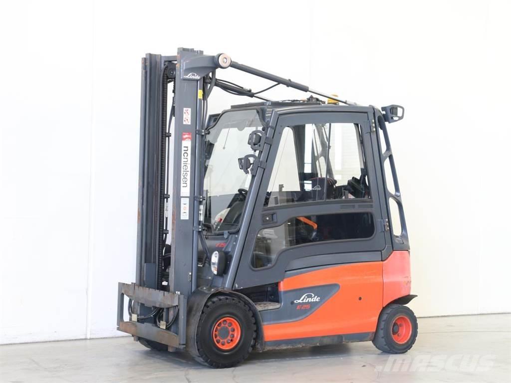 Linde E25L/387 Elektriniai šakiniai krautuvai