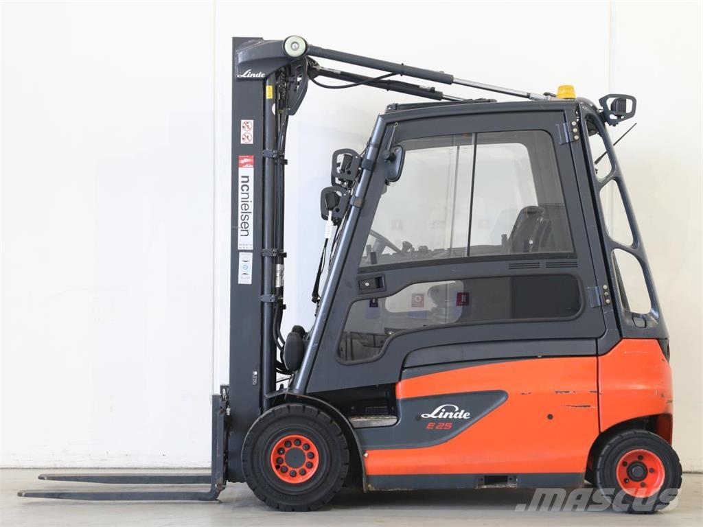 Linde E25L/387 Elektriniai šakiniai krautuvai