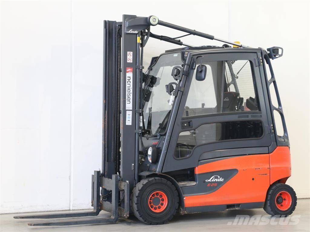 Linde E25L/387 Elektriniai šakiniai krautuvai