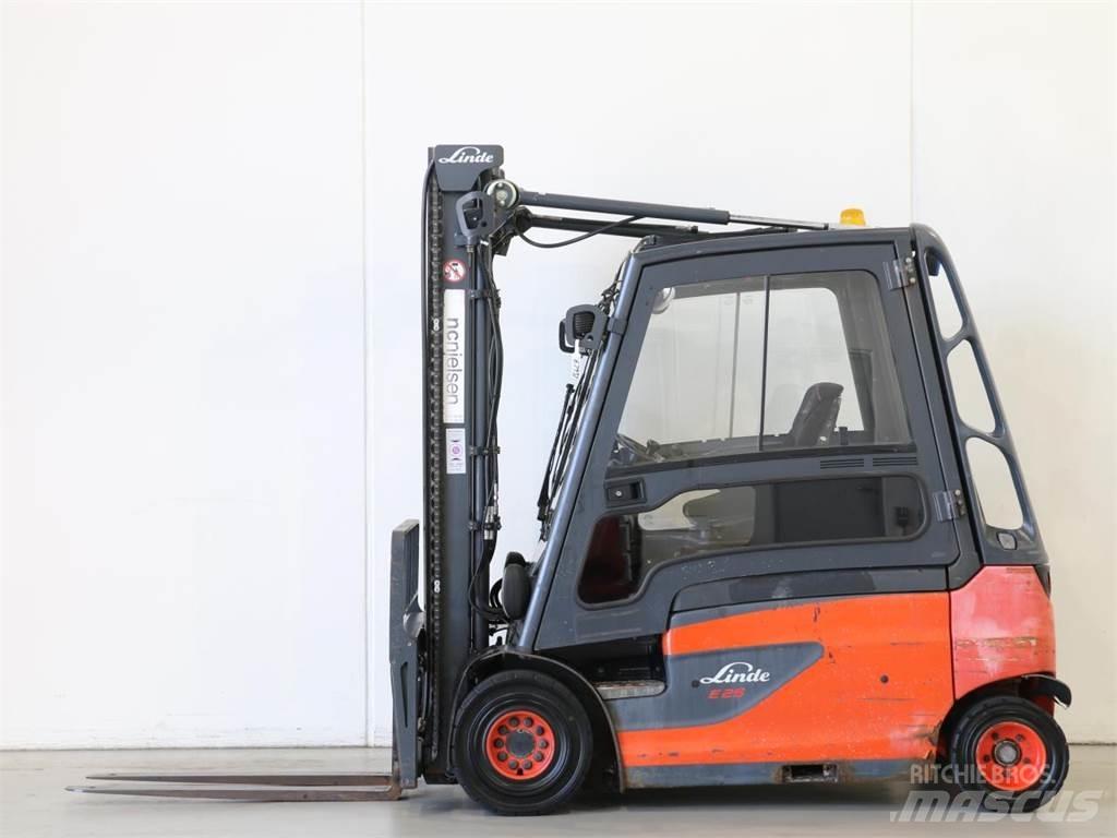 Linde E25L/387 Elektriniai šakiniai krautuvai