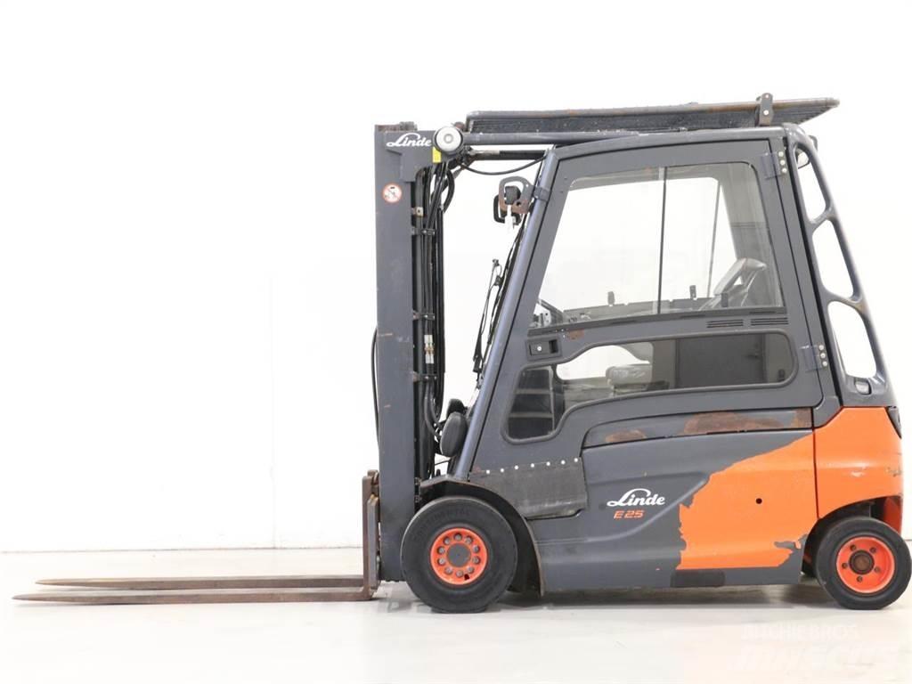 Linde E25L/387 Elektriniai šakiniai krautuvai
