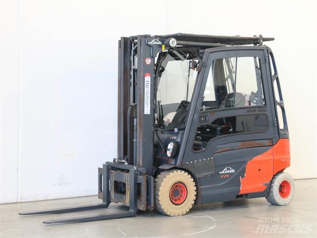 Linde E25L/387 Elektriniai šakiniai krautuvai
