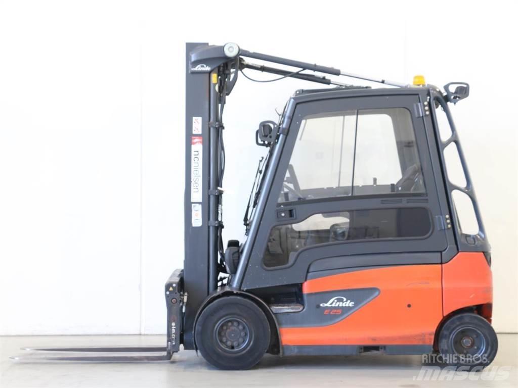Linde E25L/387 Elektriniai šakiniai krautuvai
