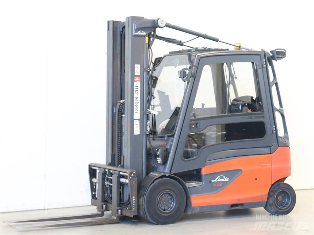 Linde E25L/387 Elektriniai šakiniai krautuvai