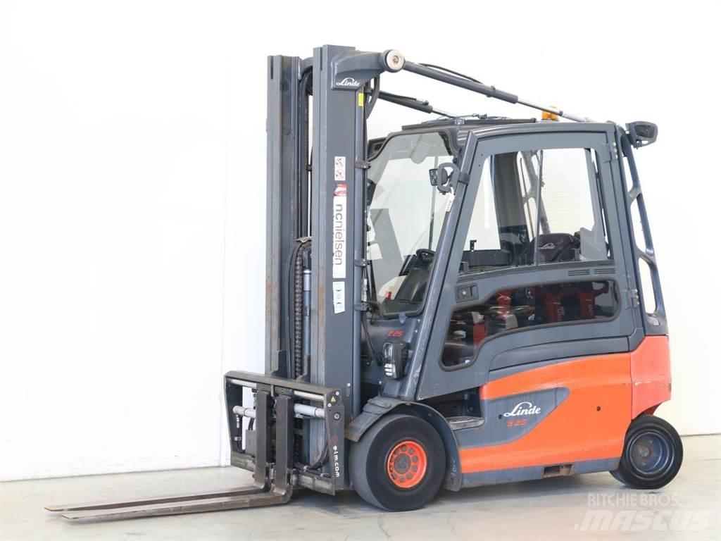 Linde E25L/387 Elektriniai šakiniai krautuvai