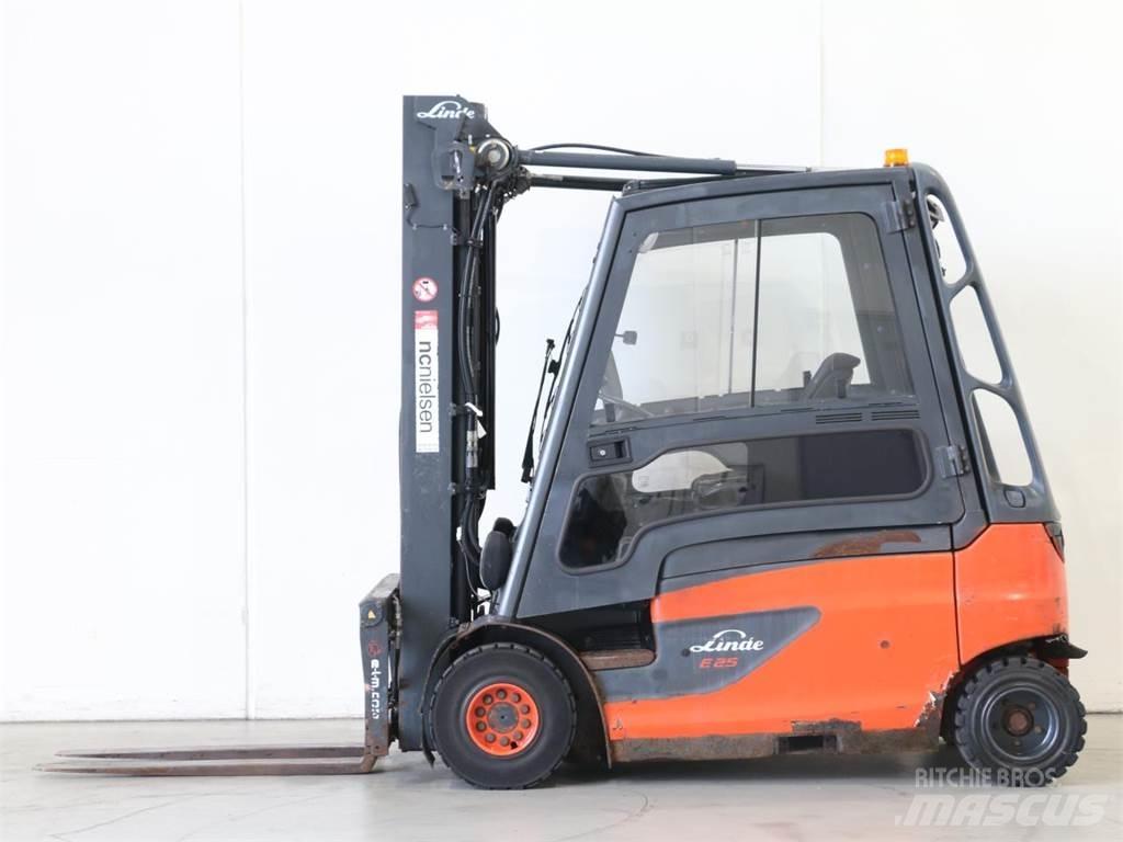 Linde E25L/387 Elektriniai šakiniai krautuvai