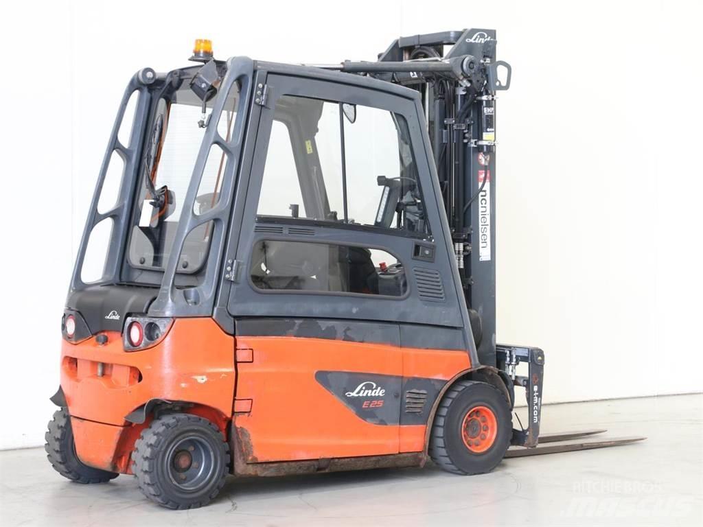 Linde E25L/387 Elektriniai šakiniai krautuvai