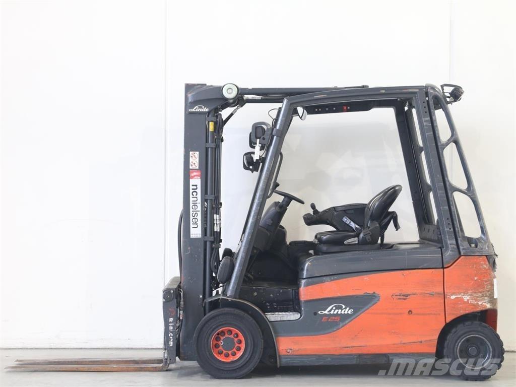 Linde E25L/387 Elektriniai šakiniai krautuvai