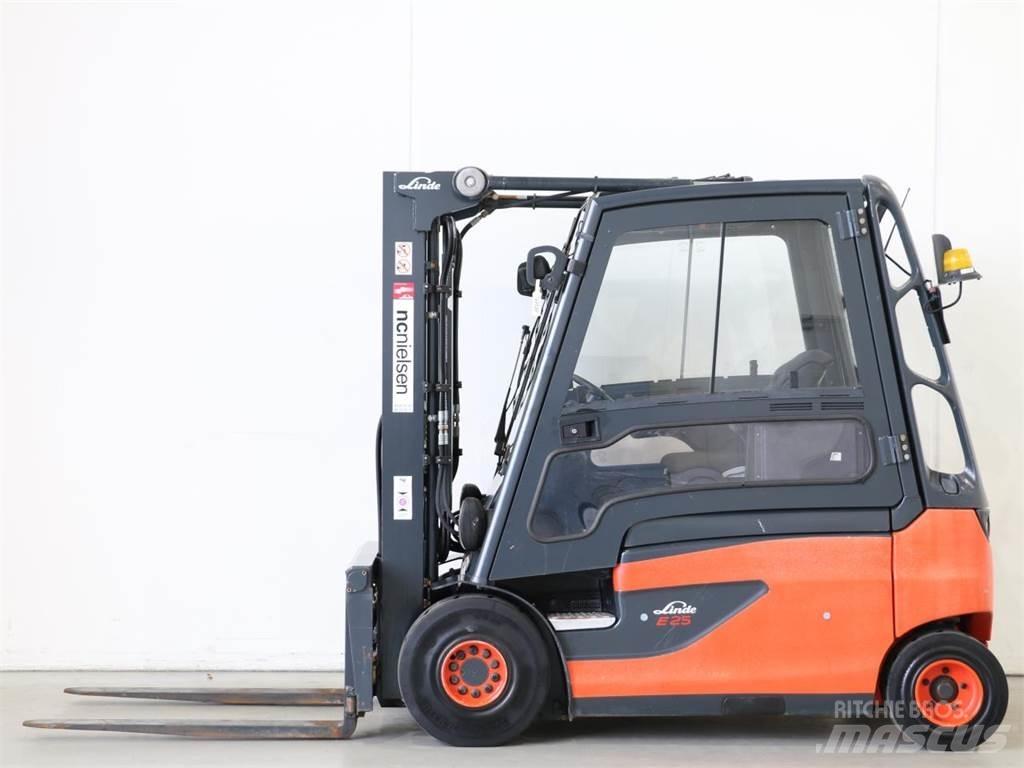 Linde E25L/387-01 Elektriniai šakiniai krautuvai