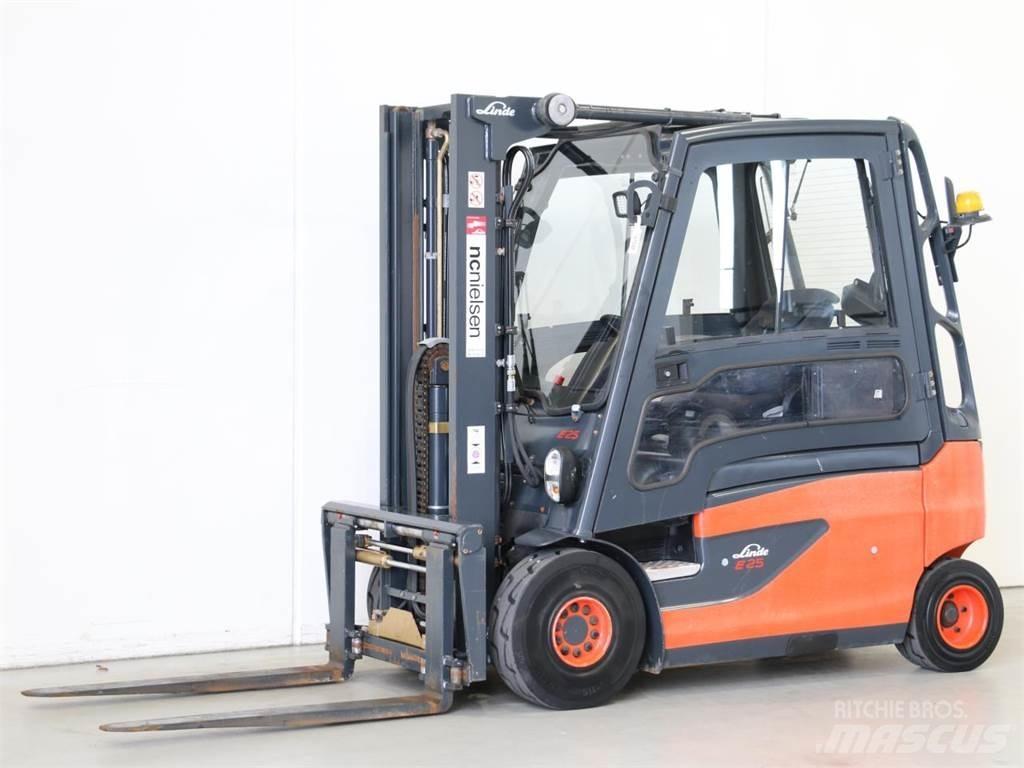 Linde E25L/387-01 Elektriniai šakiniai krautuvai
