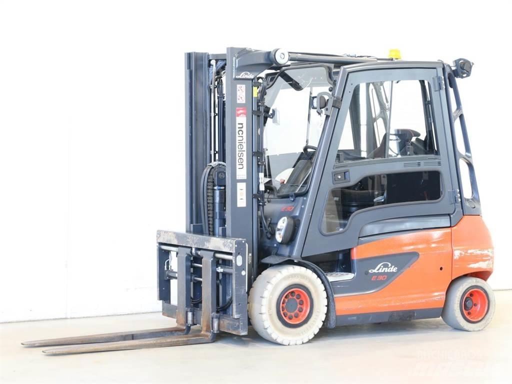 Linde E30/387 Elektriniai šakiniai krautuvai