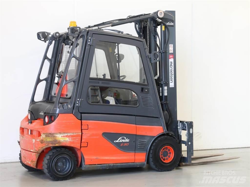 Linde E30/387 Elektriniai šakiniai krautuvai