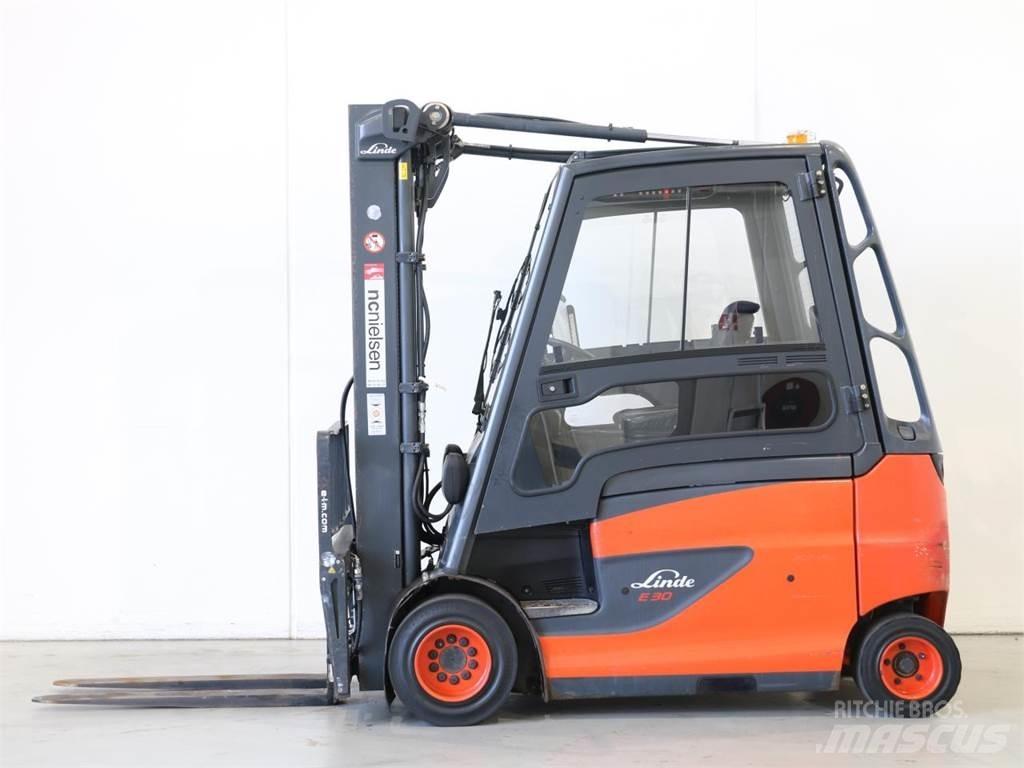 Linde E30/600HL/387 Elektriniai šakiniai krautuvai