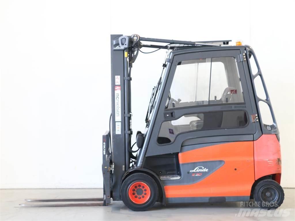 Linde E30/600HL/387 Elektriniai šakiniai krautuvai