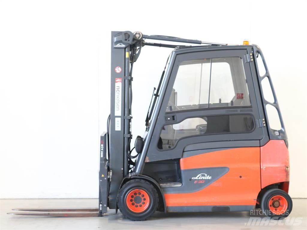 Linde E30/600HL/387 Elektriniai šakiniai krautuvai