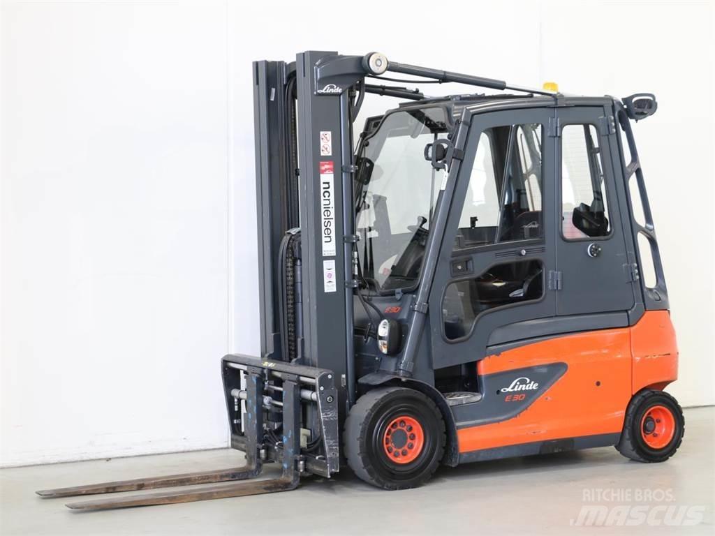 Linde E30L/387 Elektriniai šakiniai krautuvai