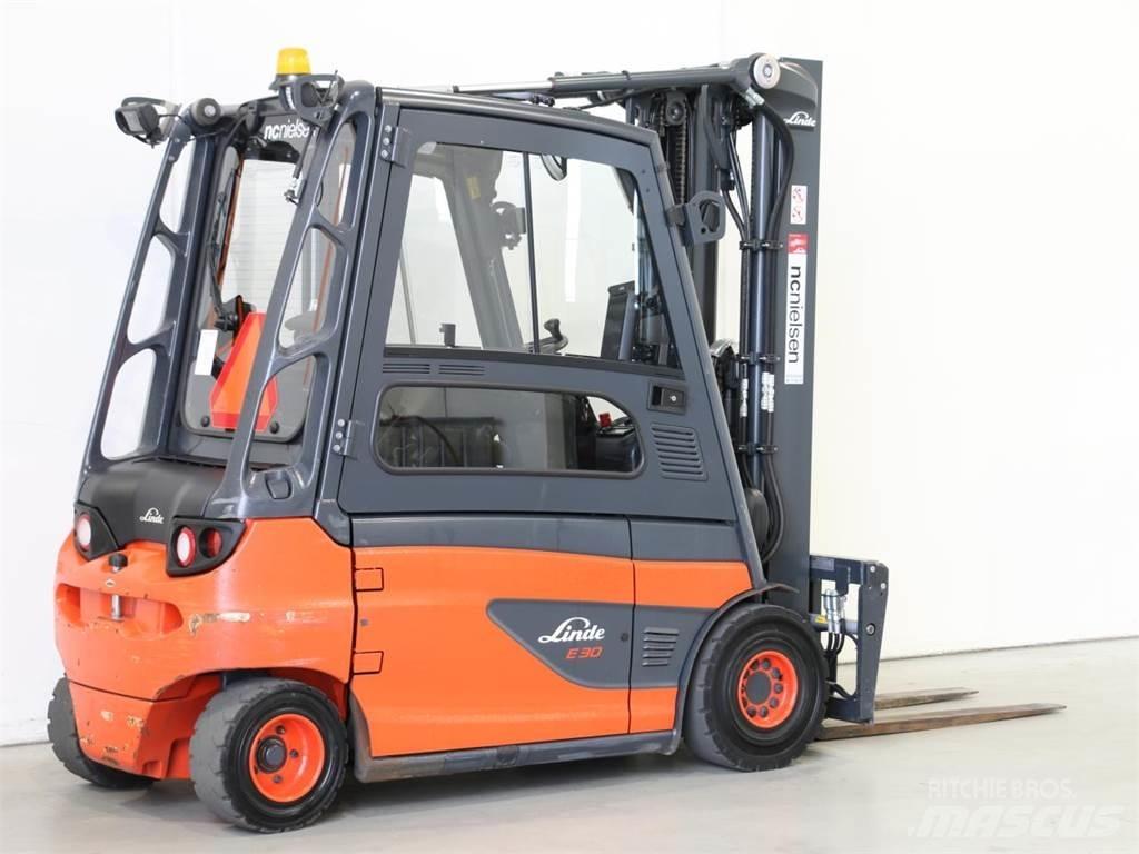 Linde E30L/387 Elektriniai šakiniai krautuvai