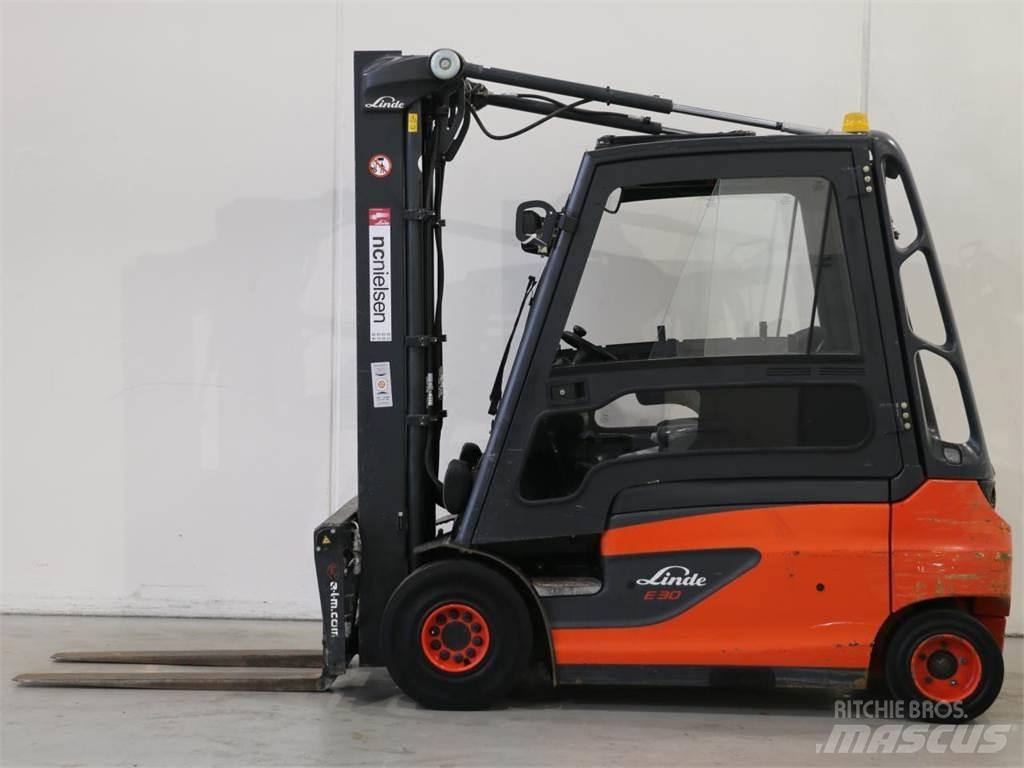 Linde E30L/387 Elektriniai šakiniai krautuvai