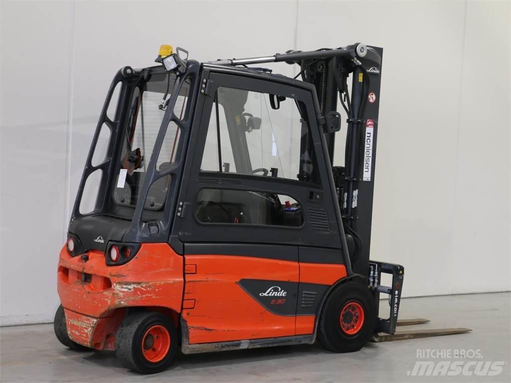 Linde E30L/387 Elektriniai šakiniai krautuvai