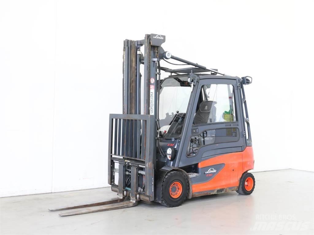 Linde E30L/387 Elektriniai šakiniai krautuvai