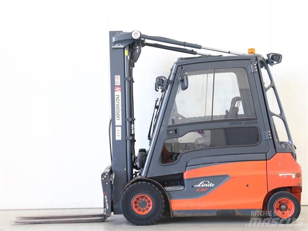 Linde E30L/387 Elektriniai šakiniai krautuvai