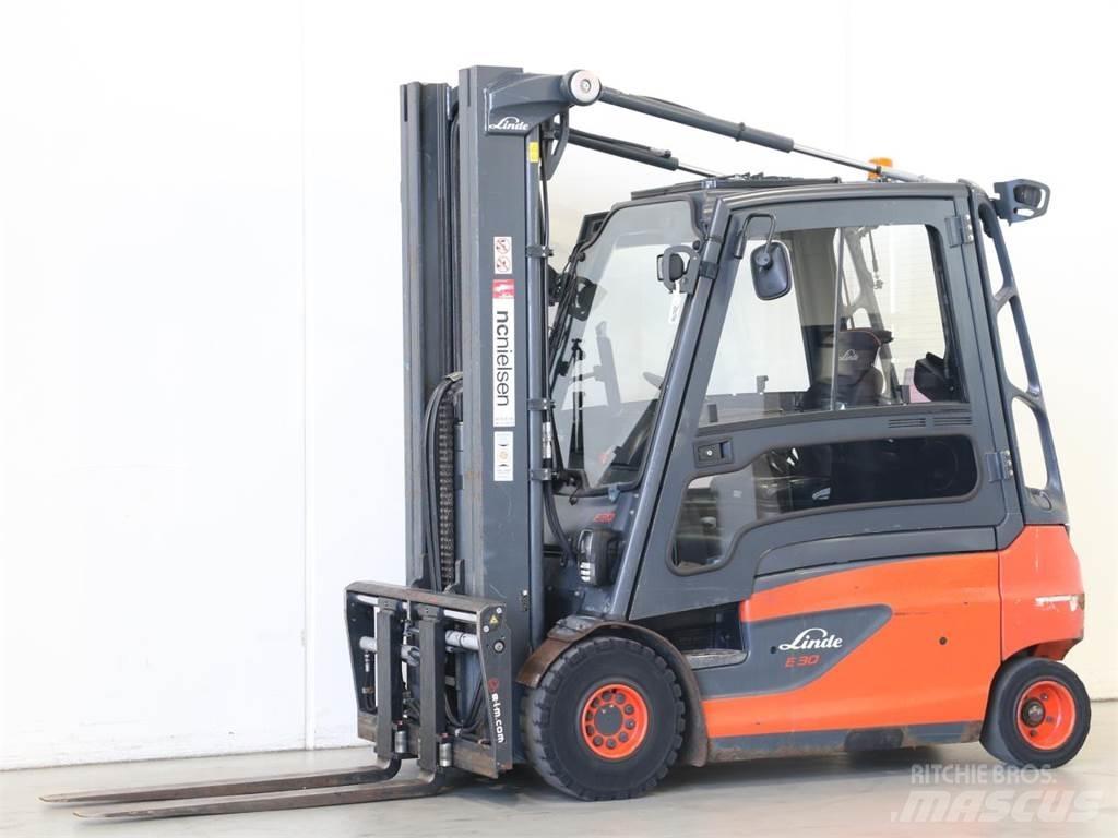 Linde E30L/387 Elektriniai šakiniai krautuvai