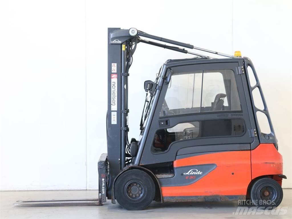 Linde E30L/387 Elektriniai šakiniai krautuvai