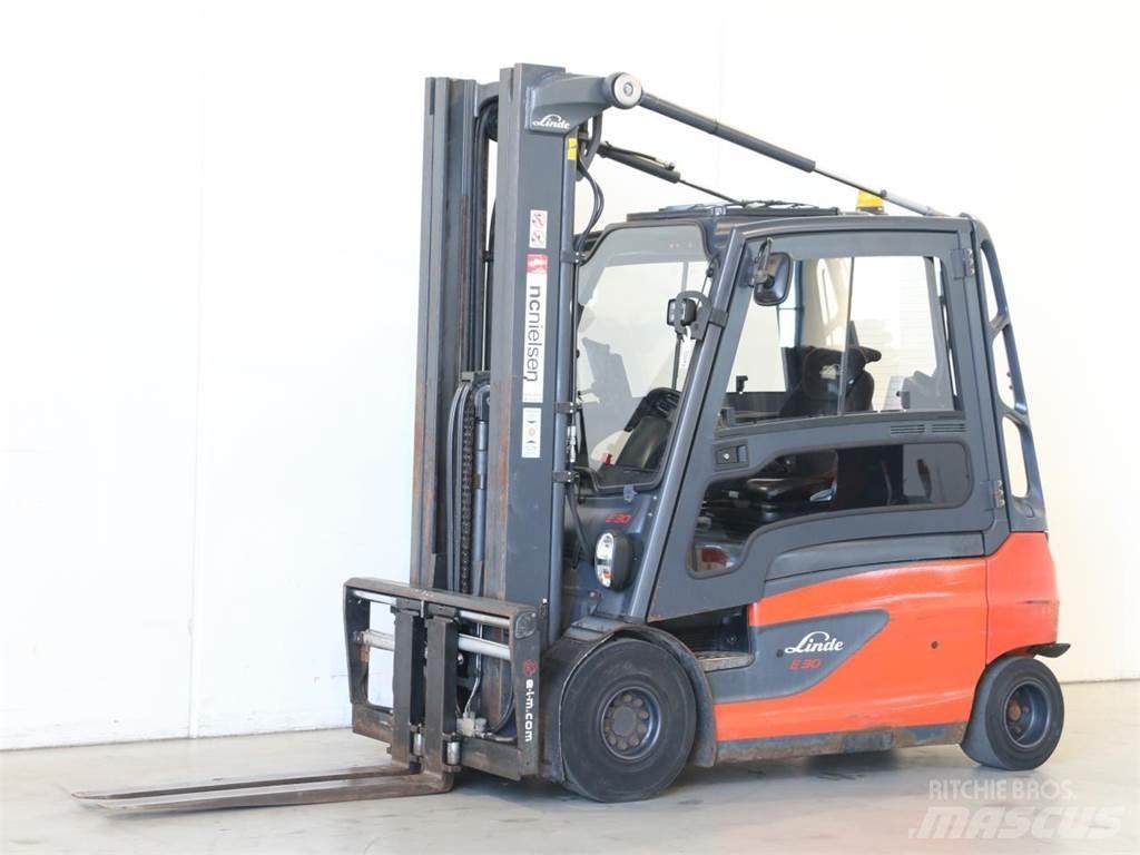 Linde E30L/387 Elektriniai šakiniai krautuvai