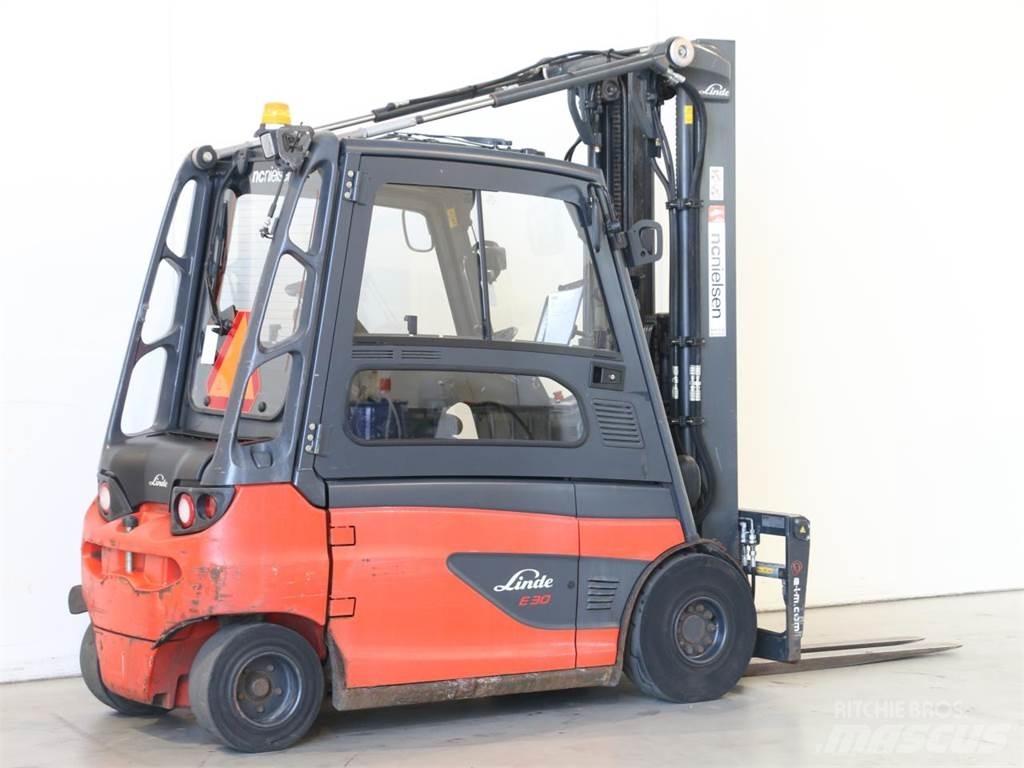 Linde E30L/387 Elektriniai šakiniai krautuvai