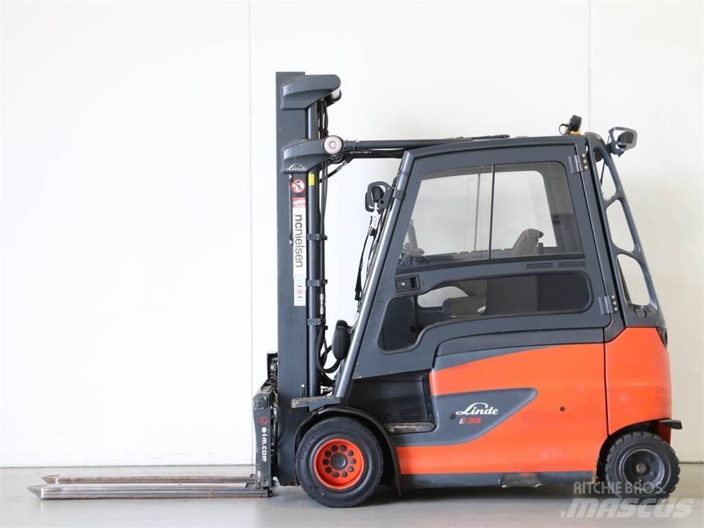 Linde E35HL/387 Elektriniai šakiniai krautuvai