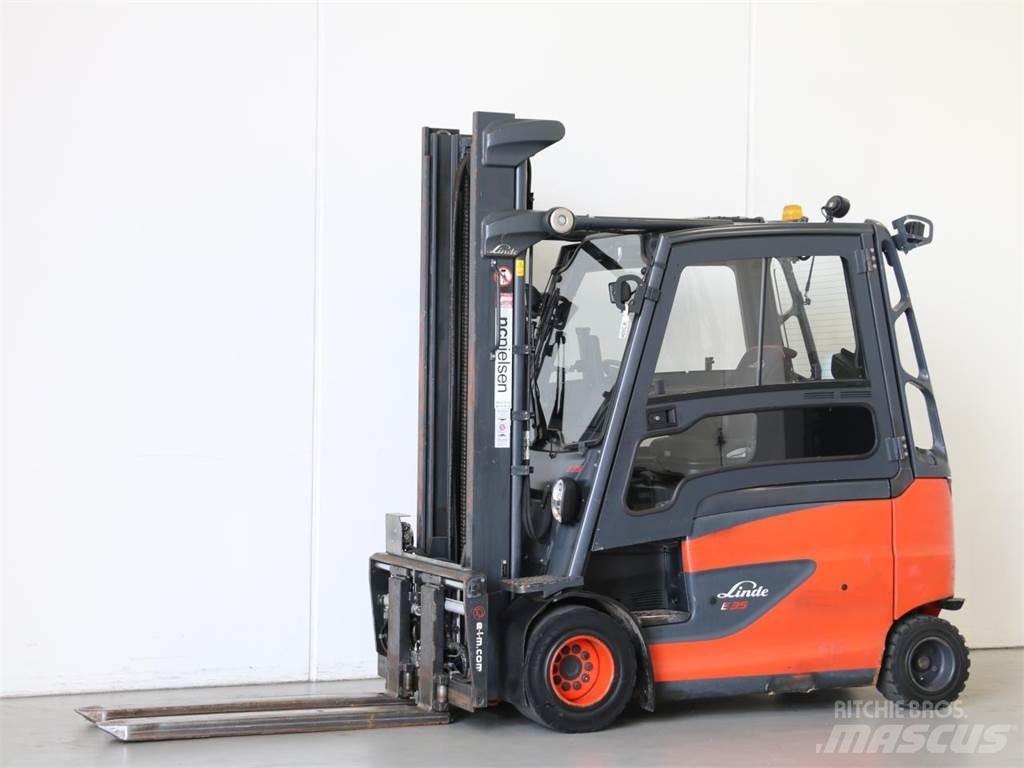 Linde E35HL/387 Elektriniai šakiniai krautuvai