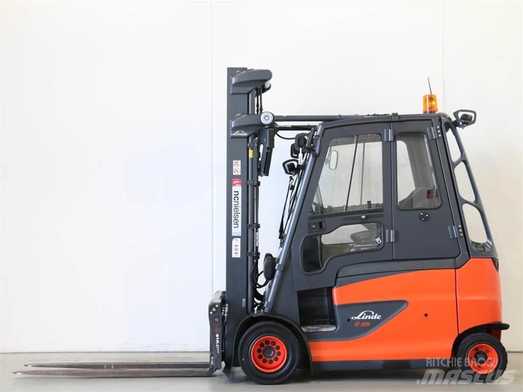 Linde E35HL/387 Elektriniai šakiniai krautuvai