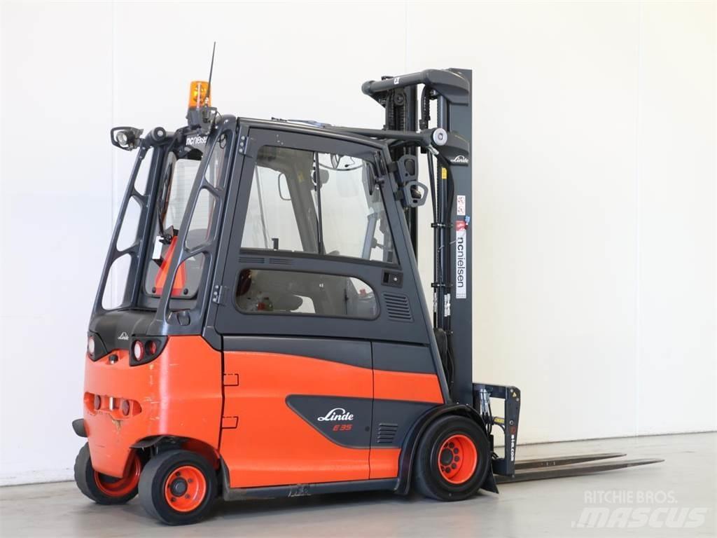Linde E35HL/387 Elektriniai šakiniai krautuvai