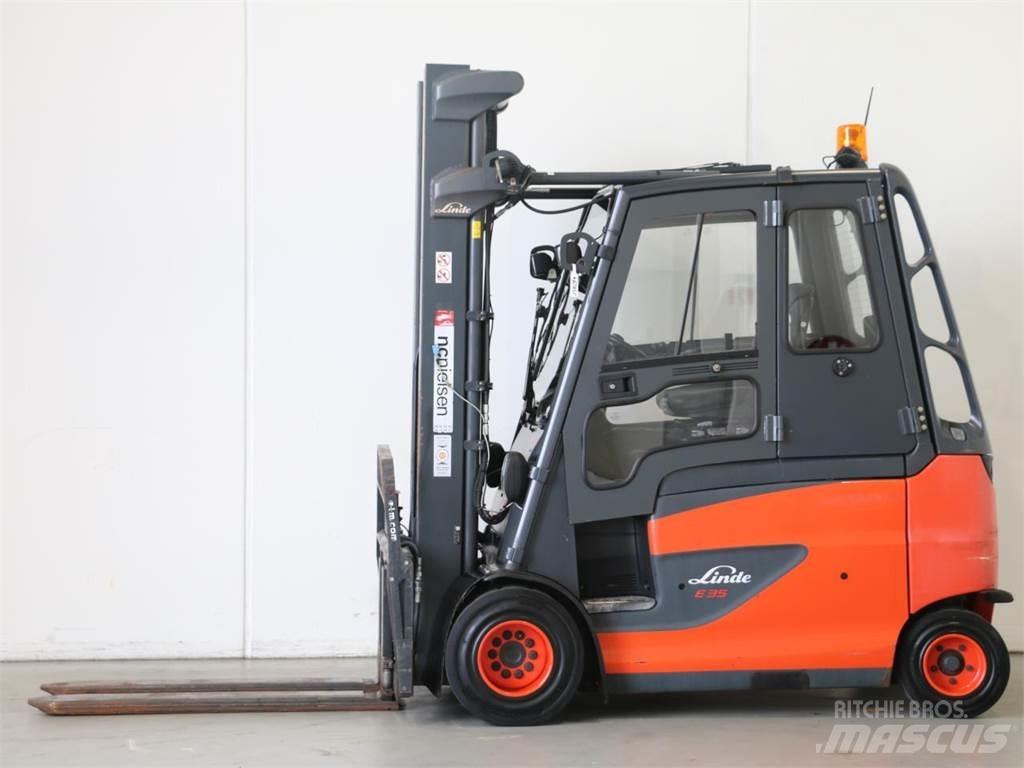 Linde E35HL/387 Elektriniai šakiniai krautuvai