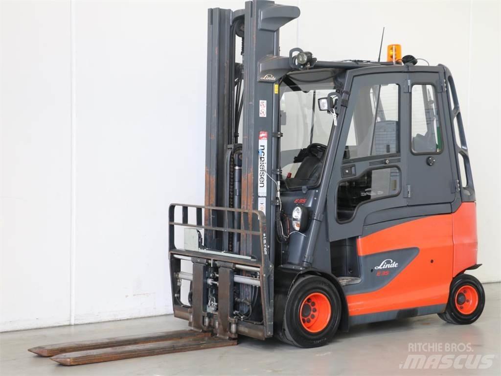 Linde E35HL/387 Elektriniai šakiniai krautuvai
